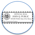 New Mexico Notary Seals